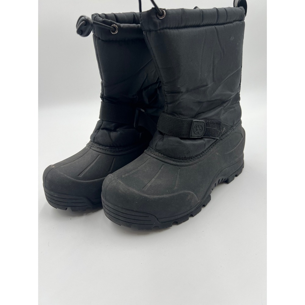 Northside Womens Black Winter Snow Boots Size 7 Thinsulate Insulated Waterproof
